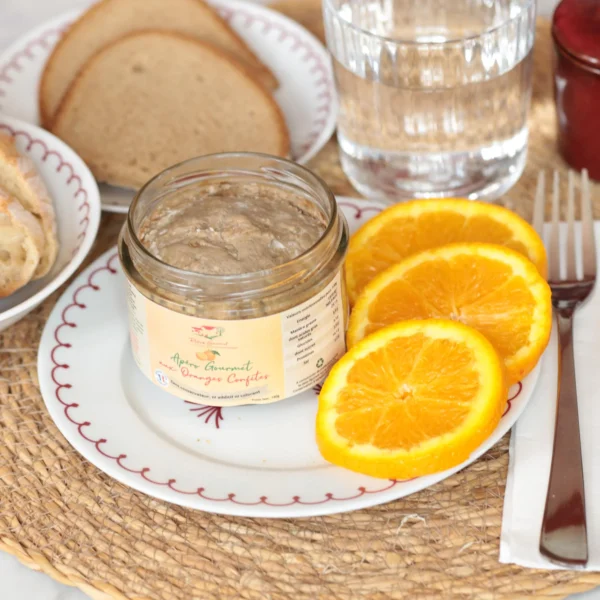 Gourmet Appetizer With Candied Orange - Image 3