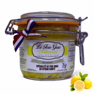 Whole Foie Gras with Lemon Confit