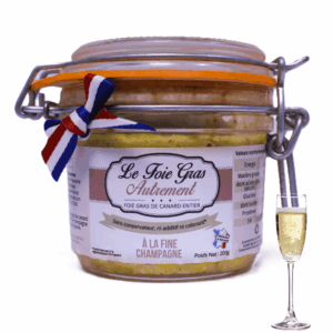 Whole Foie Gras with Fine Champagne