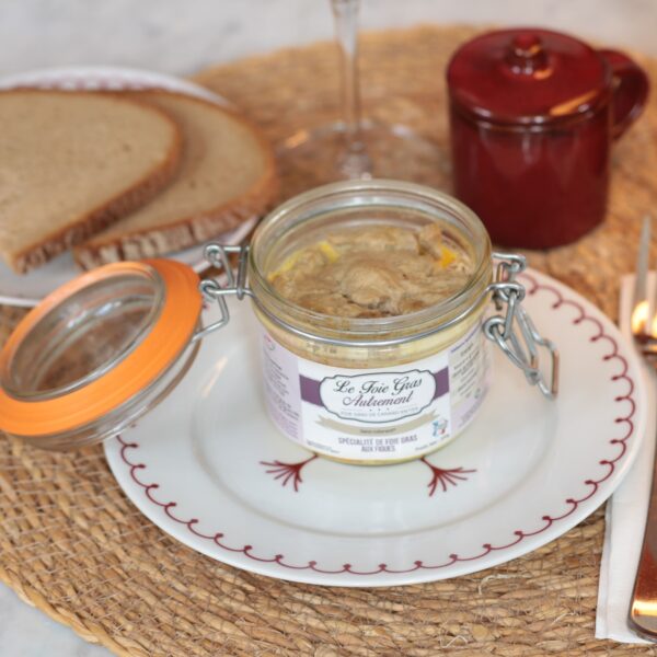 Relais Gourmet - Foie Gras Entier 100 % Sud Ouest sans Colorant sans Additif et sans Conservateur Sud-Ouest Aux Figues – Image 3