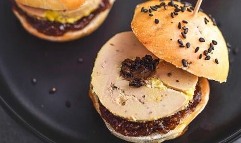 burger foie gras recette