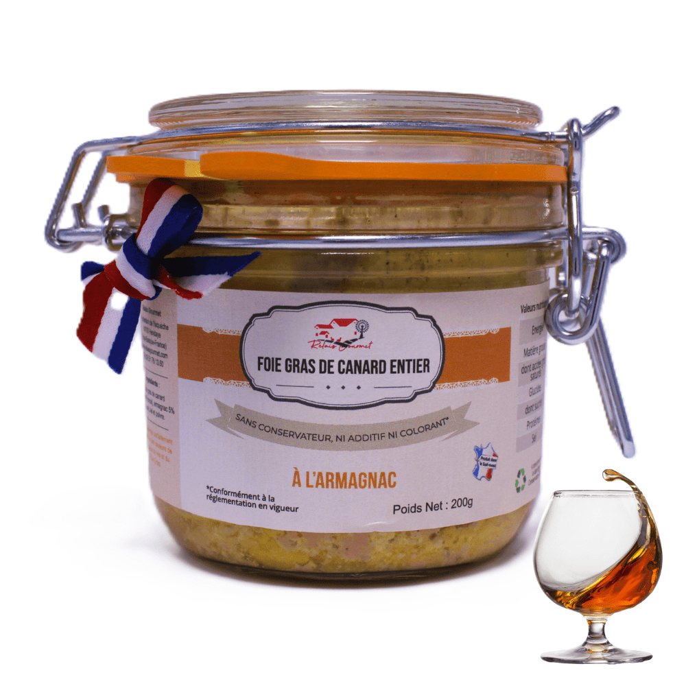 Foie Gras entero con Armagnac