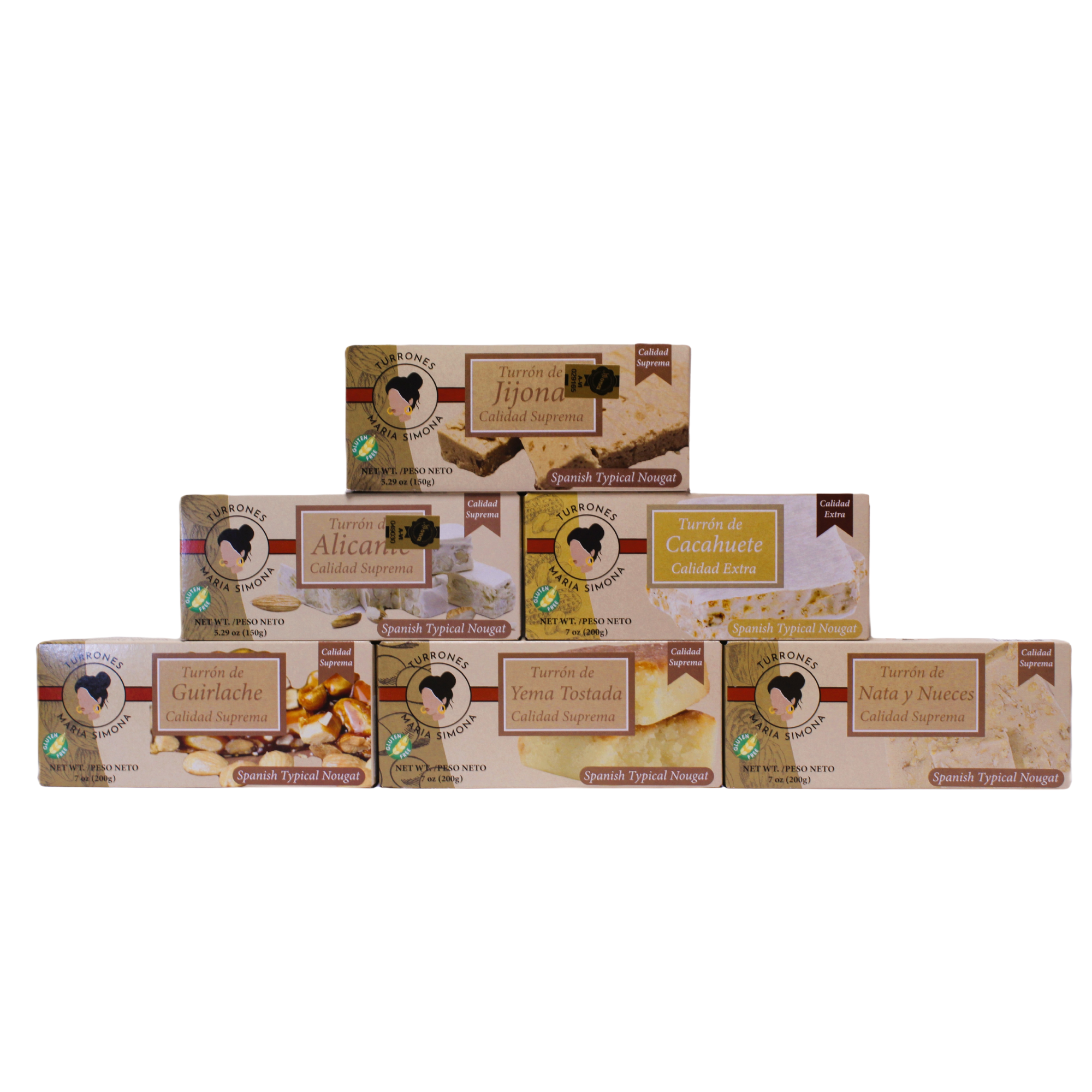 Pack Turron Découverte (5+1)