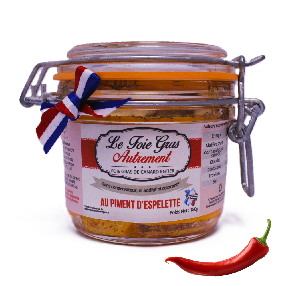 Foie Gras Entier au Piment d'Espelette