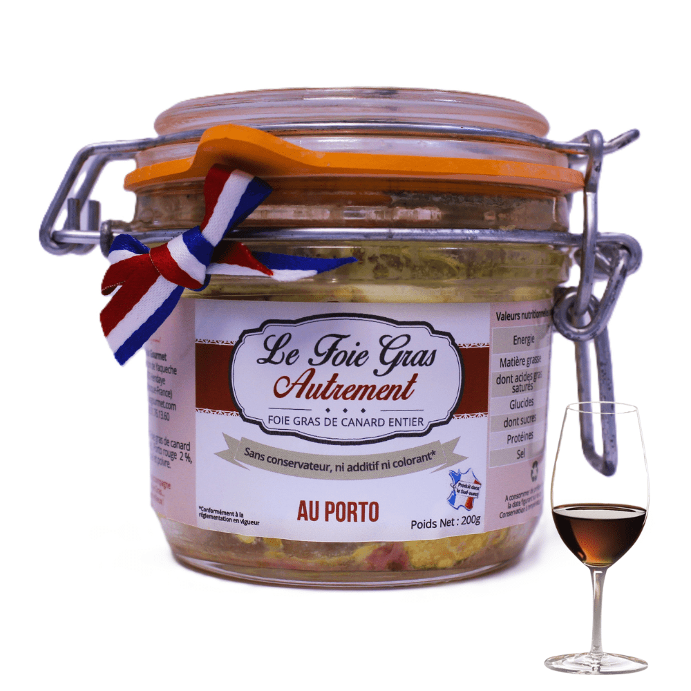 Foie Gras Entier au Porto authentique