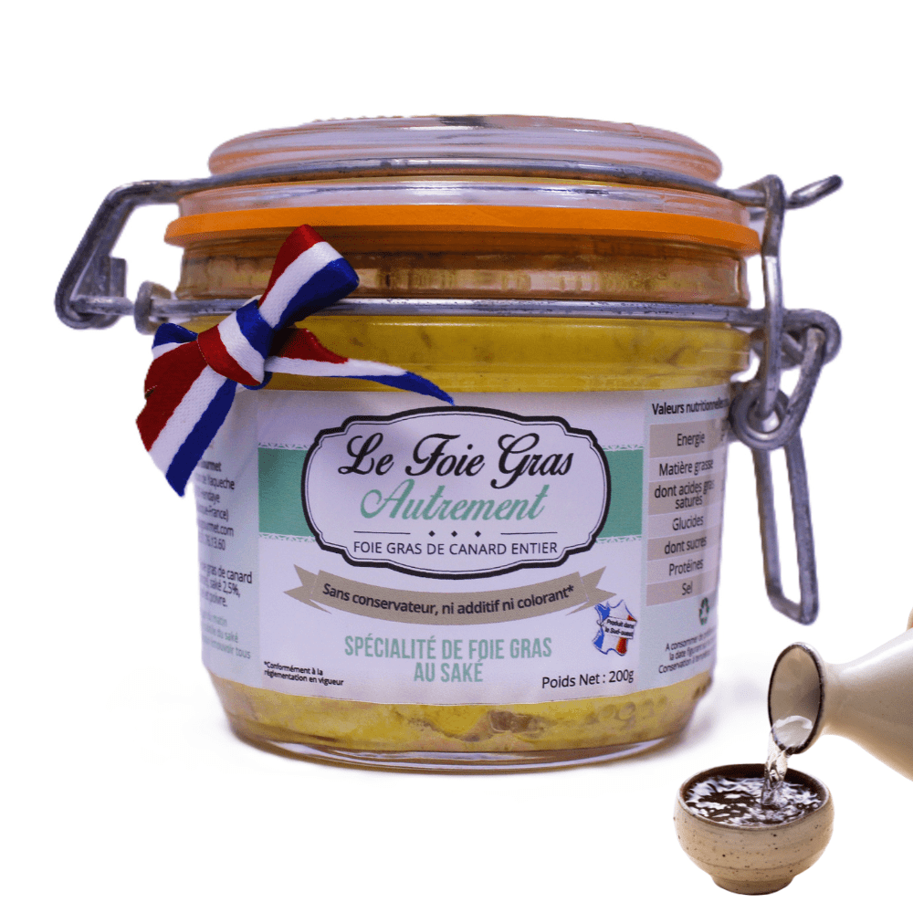 Foie Gras entero con Saké Prestige