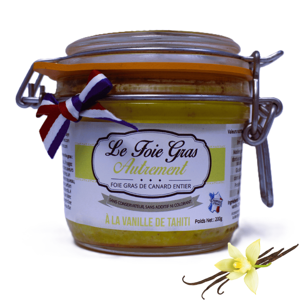 Foie Gras Entier à la Vanille Naturelle