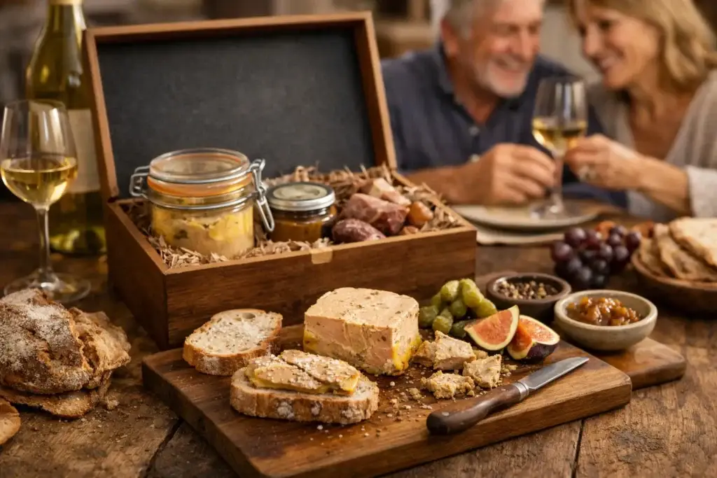 Coffret Foie Gras gourmet haut de gamme