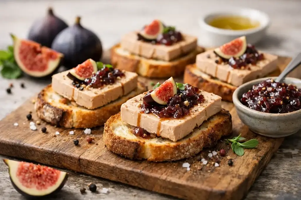 foie gras aux figues pour toast réussi