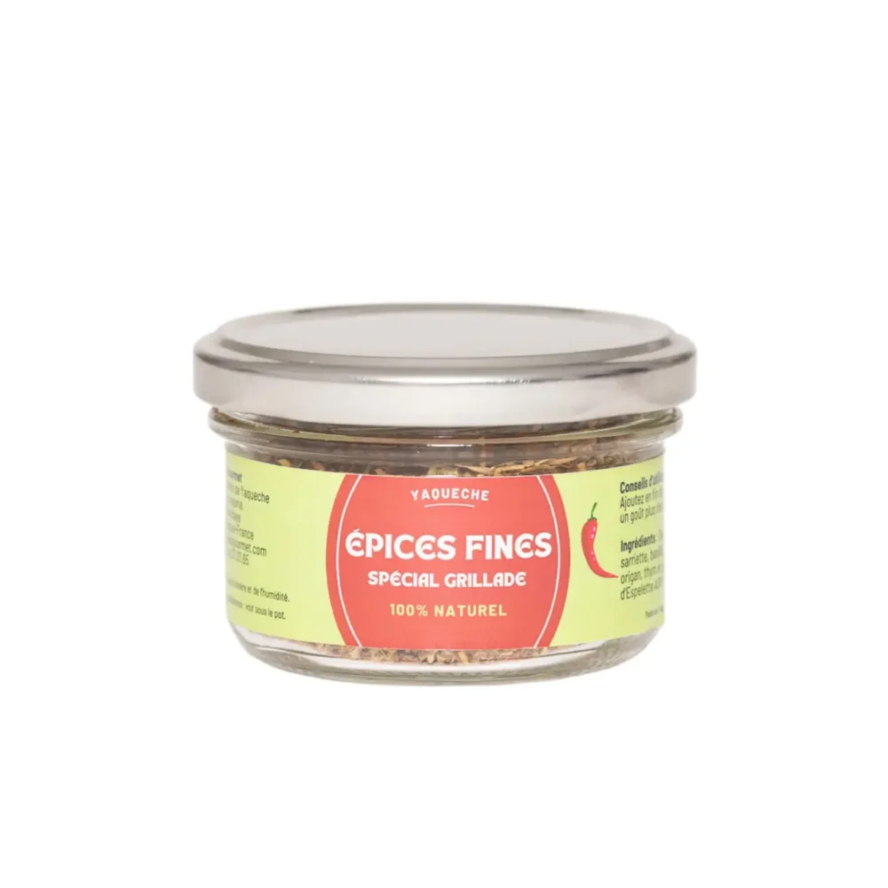 Sale speciale da grigliare con sale fine, erbe aromatiche e PDO al peperone Espelette