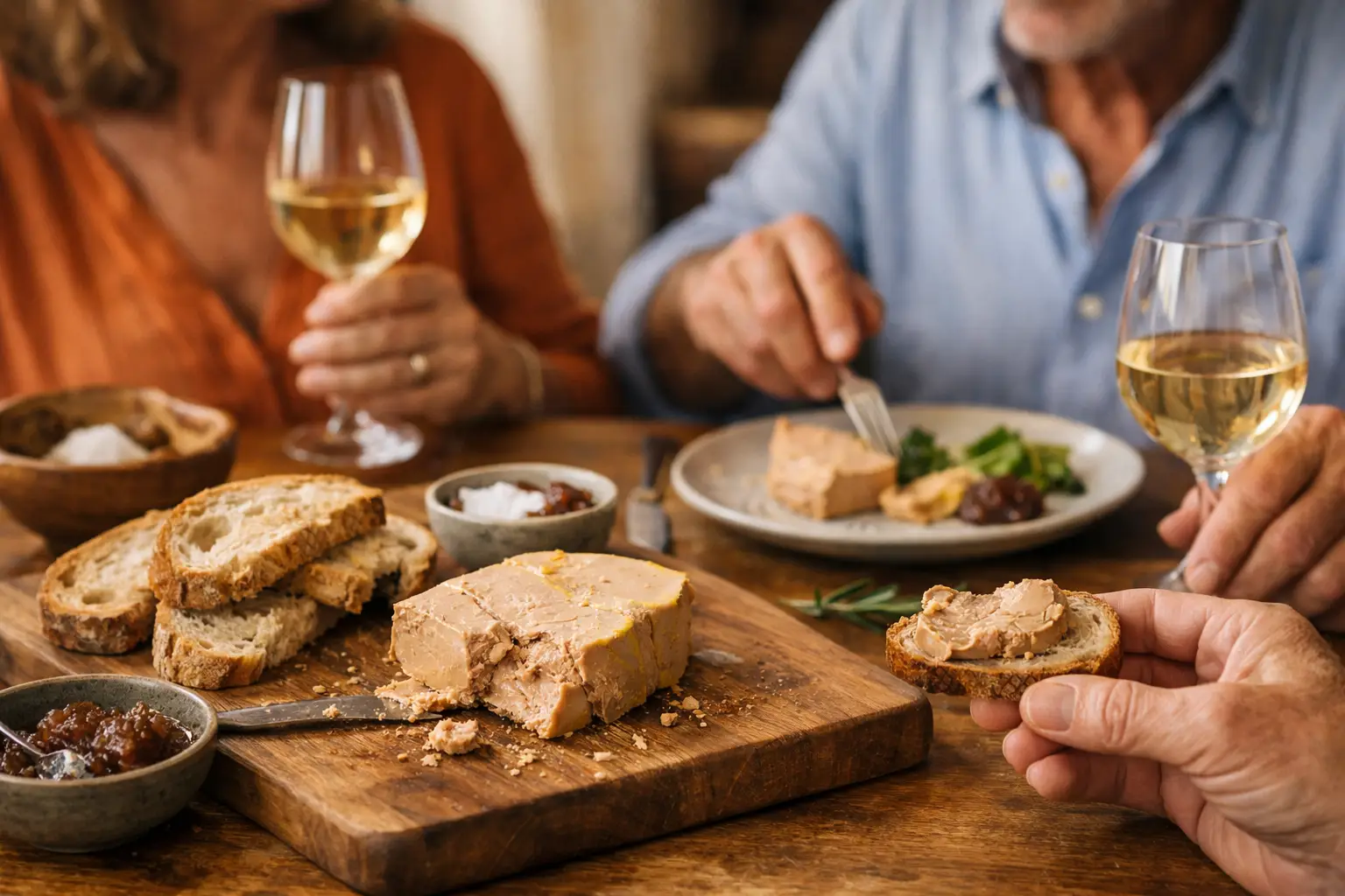 Combien de Foie Gras par personne à table ?