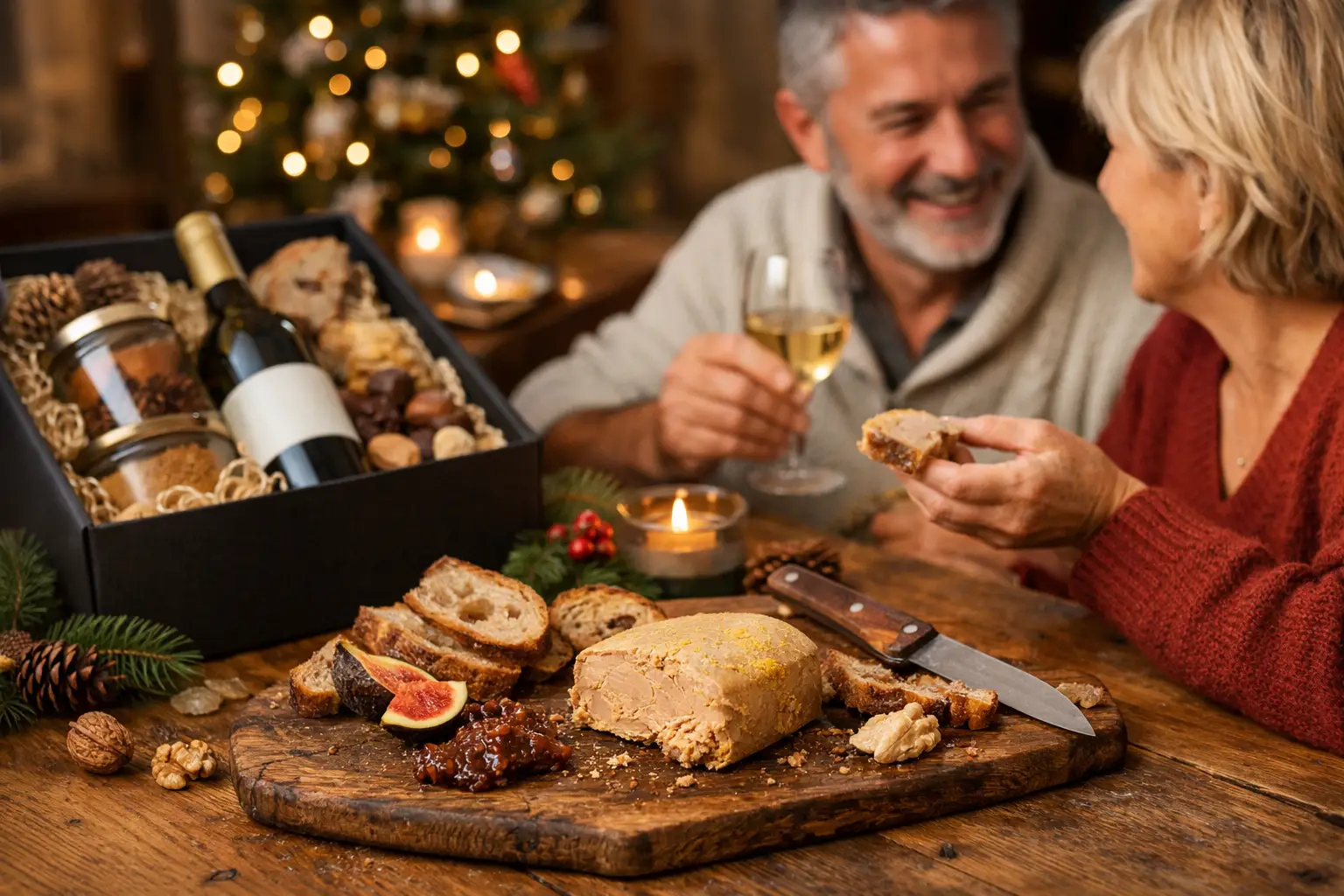 Tendances des coffrets gourmands premium de Noël