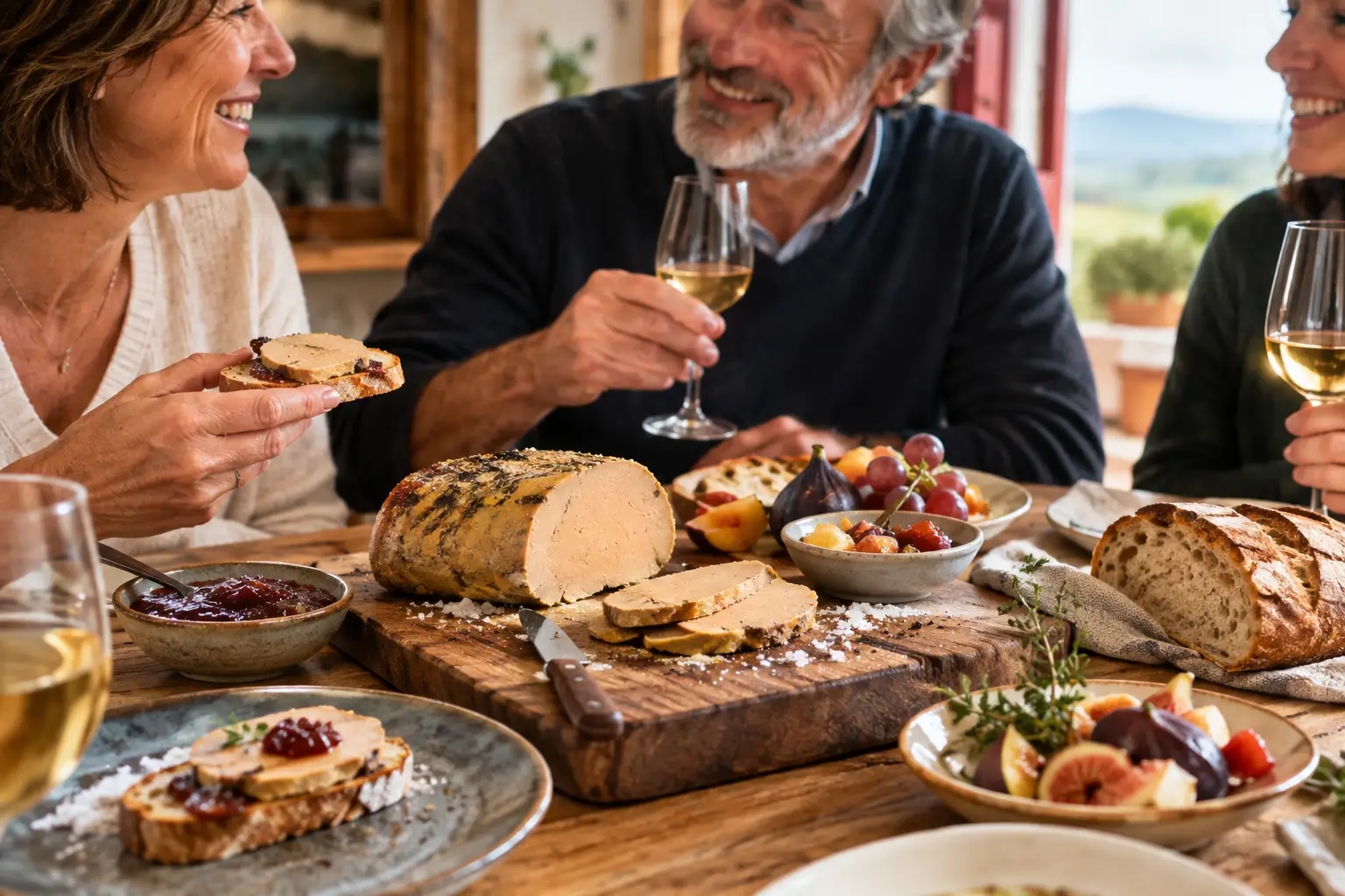 Idées recettes de Foie Gras fruité à partager